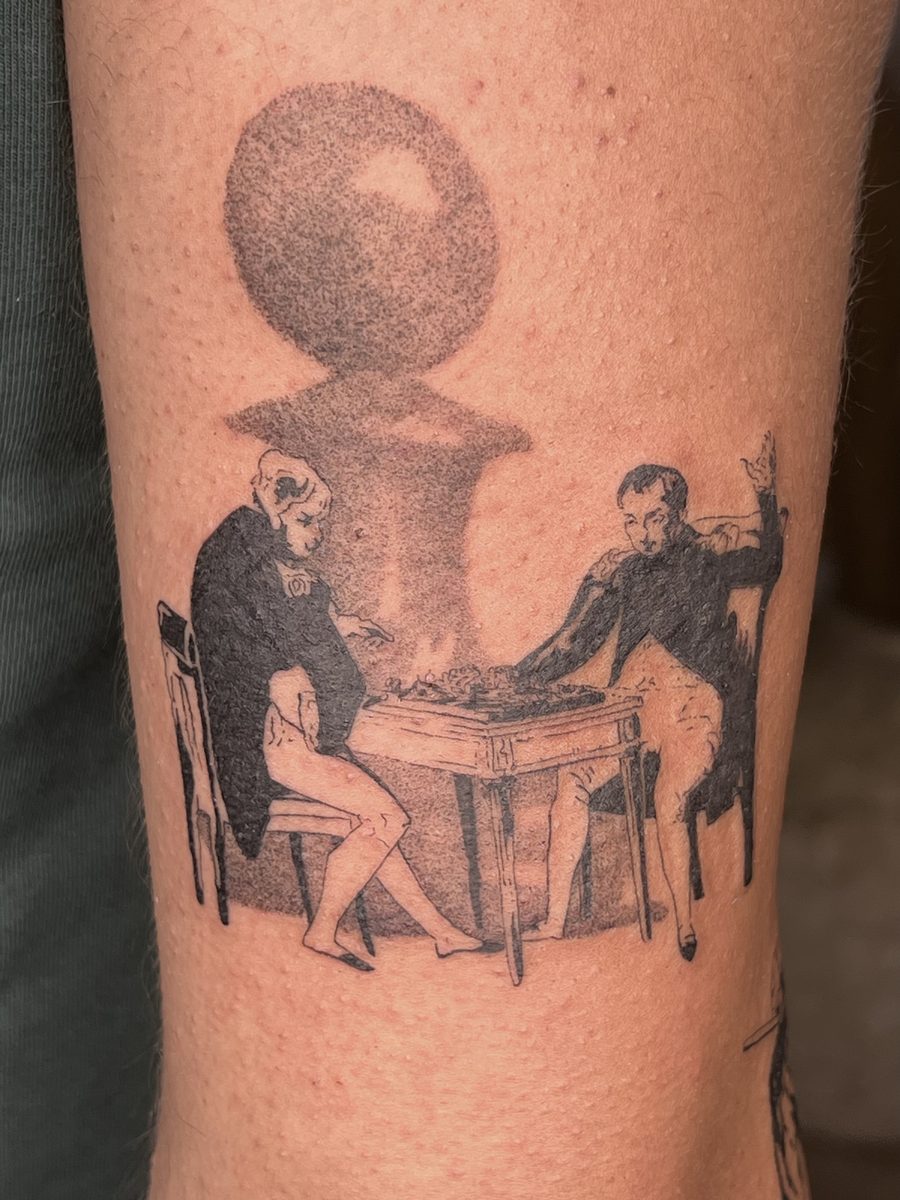 Tattoo by Konrad Tomimura